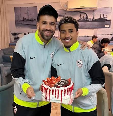 Mohamed - عبدالله السعيد يحتفل بعيد ميلاد زميله خوان بيزيرا.🇧🇷🤍💪 |  Facebook
