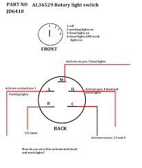 Jd6410 Wiring For Rotary Light Switch