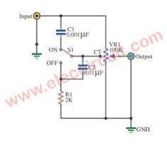 Audio Loudness Control Eleccircuit Com Electronic Circuit Design Audio Simple Circuit