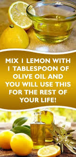 Mix 1 Lemon With 1 Tablespoon Of Olive Oil And You Will Use This For The Rest Of Your Life Healthy Healthy Life Natural Health Tips