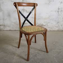 Look for antique treasures such as old end tables or chairs in thrift stores or curio shops to. Stackable Oak Wood Metal X Back Cross Dining Chair China Chair Cross Back Wood Rustic Cross Back Chair Made In China Com