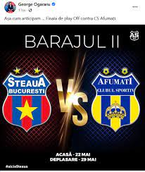 Go on our website and discover everything about your team. George Ogararu O Inteapa Pe Fcsb Dupa Ce Echipa A Doua A Pierdut Barajul Cu Cs Afumati Mesajul Postat De Managerul General Al Stelei Sport Ro
