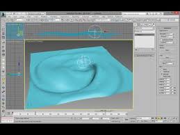 Making Water Surface Effect 3ds Max With Flex Youtube 3ds Max Max 3ds