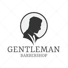Gentleman Barbershop Logo Logo Is Us Barber Shop Barbershop Design Logos