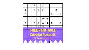 (if you want more than one puzzle at a time, buy one of our printable sudoku puzzle books.) download printable puzzle (pdf format) my safe download promise. 20 Free Printable Sudoku Puzzles Difficulty Medium Complimentary Printables Free Printable Games
