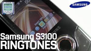 Samsung S3100 Mobile Phone Ringtones ...
