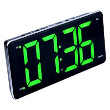 Large number clock radio * jumbo alarm clocks * digital clocks with large numbers * sharp alarm clock * big time clocks * large digital clock display * large numeral digital alarm clock * digital wall clocks. Ultra Large Display Alarm Clock Radio Large Number Clock Led Digital Clock With 9 5 Mirror Surface Display Stepless Dimmer Fm Radio Dual Alarm Snooze Function Sleep Timer And Battery Backup For 29 99