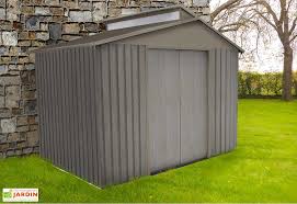 Abri De Jardin En Metal Look Bois Vieilli Puit De Lumiere 5 44 M Abri De Jardin Bois Vieilli Abri