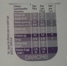Taillefine Le Brasse 0 Mg 8 Pots Danone 1 Kg 8 X 125 G