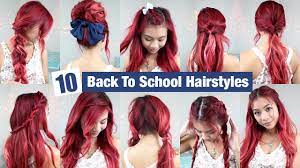 Quick school hairstyles provides a comprehensive and comprehensive pathway for students to see progress after the end of each module. 10 Back To School Hairstyles L Quick Easy Hairstyles For School Youtube