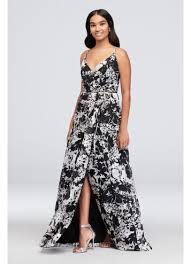 Double Strap Long Printed Bridesmaid Wrap Dress With Images Steel Blue Bridesmaid Dresses Bridesmaid Dress Sale