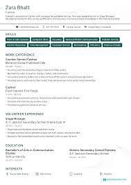 Cashier Resume Example Writing Guide For 2021