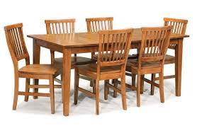 Beauville 7 piece oak finish dining table set this set includes a dining table and comfortable chairs that are perfect for use in the kitchen or dining room. Pin By Theresa Adams On For The Home Solid Oak Dining Table Oak Dining Sets Dining Furniture Sets