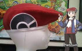 Lucas Beret Hat Pokemon Diamond Pearl Platinum Cosplay Beanie Pokemon Diamond Hats Pokemon