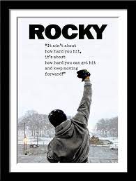 Felipe salvador caicedo corozo is an ecuadorian professional footballer who plays as a striker for italian club lazio. Tallenge Rocky Balboa Sylvester Stallone Large Framed Poster Paper 18 X 24 Inches Multicolour Amazon In Home Kitchen