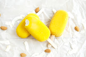 Das solero dessert lässt sich wunderbar vorbereiten, ebenso die schokoladen deko. Low Carb Maracuja Eis Vegan Paleo
