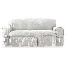 Get the best deal for surefit striped furniture slipcovers from the largest online selection at ebay.com. Sure Fit Matelasse Damask 1 Piece Sofa Slipcover Bed Bath Beyond