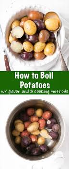 Put the potatoes in the pressure cooker and add water. How To Boil Potatoes With Flavor My Kitchen Love