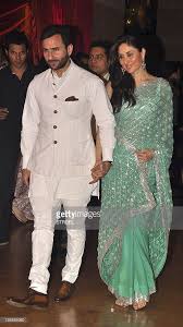 Indian Bollywood Personalities Kareena Kapoor R And Saif Ali Khan Attend The Wedding Reception Of Actors Ri Bollywood Fashion Indian Bollywood Indian Outfits