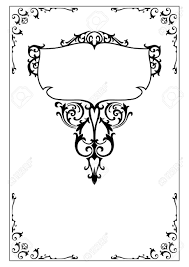 Graphic design from the victorian era (roughly 1837 to 1901) is embodied by its ornate, decorative elements, which seem to conflict with our more modern and restrained aesthetic. Victorian Decorative Frame And Border Design Elements Royalty Free Cliparts Vectors And Stock Illustration Image 1934500