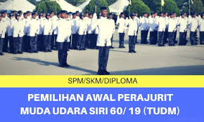 Pengambilan tentera laut diraja malaysia tldm mp3 & mp4. Pemilihan Awal Perajurit Muda Udara 2019 Tudm Siri 60 19