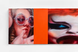 Really special thank you to Evan and the gallerinas for the most psycho  beautiful party bus show a girl could ever ask for 🛞🛞🛞🛞💞 so lucky to  be showing amongst Catherine, Ruby,