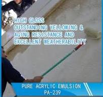 Buy FLUOROCARBON EMULSION FOR acrylic exterior paint SA-305 ...