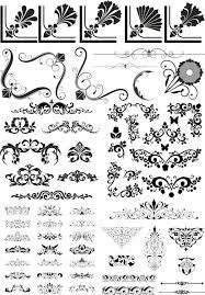 Abstract Floral Vector Elements Pack Free Vector Cdr Download 3axis Co Floral Vector Free Vector Free Abstract Floral