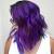 Violet Shoulder Length Purple Hair