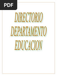 Telephone Directory of The Puerto Rico Department of Education