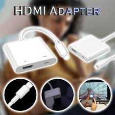 Iphone Ipad Hdmi Adapter Hdmi Iphone Ipad