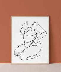 Maybe you would like to learn more about one of these? Body Positive Female Figure Line Art Outline Art Line Art Drawings Abstract Line Art