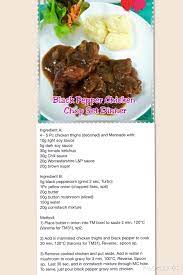 Black Pepper Chicken Chop Thermomix Recipes Stuffed Peppers Recipes