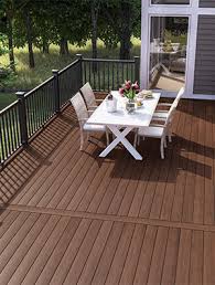 This deck is located right on the henry's fork of the snake river, so the goal was to create something that anglers could easily identify as a trout, and we even got specific enough as to use various colors of decking plugs to give the fish spots. Installation Veranda Composite Decking