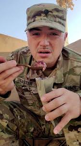 I low key miss doing these MRE videos! should I get back into them?? #mre  #mealreadytoeat #eatwithant #food #foodie #armybday #happybdayarmy #army