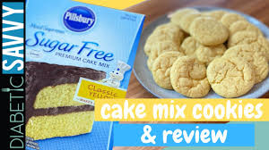 Sugar free cookies are a great way to enjoy a treat without feeling like a cheat! We Make Cake Mix Cookies With Pillsbury Sugar Free Yellow Cake Mix Youtube