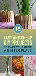 Well with this building you can now! Do You Want To Make Your Home A Better Place For Living Don T Want To Spend Much On Buying New Stuff For Your Home Cheap Diy Diy Projects To Try Diy
