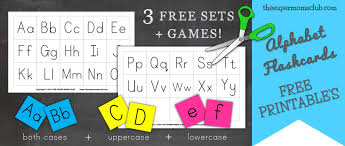 free printable alphabet flashcards fun teaching the supermoms club