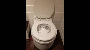 The overall size of this portable toilet is 16w x 18h x 20 d with a weight of 26 lbs. Laveo Dry Flush Flushing Demo Youtube