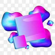 3d Geometric Frame With Blue Pink Neon Bubbles Border 3d 3d Frame 3d Frame Border Png And Vector With Transparent Background For Free Download 3d Geometric Shapes Colorful Frames Geometric Graphic