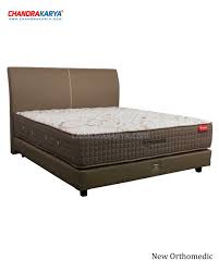 Per bermutu tinggi pada kasur spring bed romance seri fini membuat daya topang semakin nyaman dan juga konsisten untuk anda pakai sepanjang malam. Springbed Romance New Ortho 1 Set Kasur Tulang Punggung