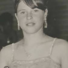 Me and my sister. Whitwalks approx 1962 Pownall Street Hulme