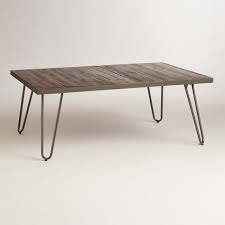 Maybe you would like to learn more about one of these? Rectangular Wood Hairpin Coffee Table World Market Coffee Table