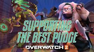 SUPPORTING THE BEST PUDGE IN OVERWATCH 2 - YouTube