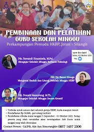 Tema ibadah pemuda kreatif : Pemberdayaan Dan Pelatihan Guru Sekolah Minggu Hkbp Official Site Of Hkbp