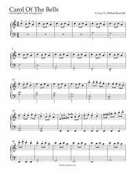 *free* shipping on qualifying offers. Free Piano Arrangement Carol Of The Bells Intermediate Carol Of The Bells Piano Sheet Music Free Free Piano