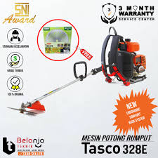 Anda hanya membutuhkan waktu sekitar 3×5 meter, tidak perlu mesin potong rumput standard ini sangat praktis dan juga efisien. Tasco Mesin Potong Rumput Gendong 328 E Brush Cutter 2 Tak 328e Shopee Indonesia