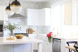 Check spelling or type a new query. White Kitchen With Gold Fixtures Transitional Kitchen