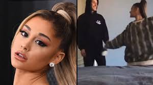 Ariana grande is engaged to boyfriend dalton gomez, so who is he, how did ariana meet him and when did they get together? Ariana Grande Confirms Dalton Gomez Is Her Boyfriend In Stuck With U Video Popbuzz