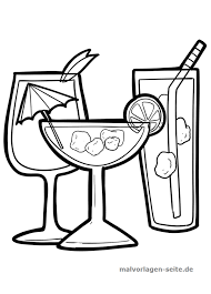 Malvorlage Cocktail Essen Malvorlagen Wenn Du Mal Buch Vorlagen